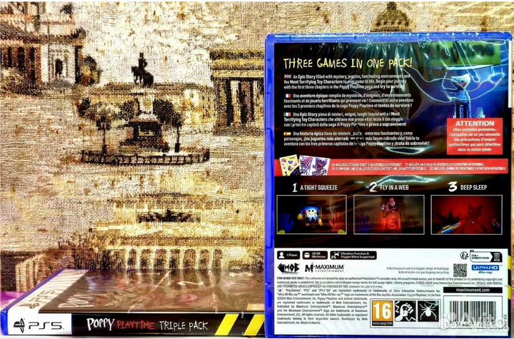 Poppy Playtime:Triple Pack ps5