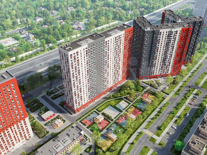 1-к. квартира, 46,5 м², 18/25 эт.