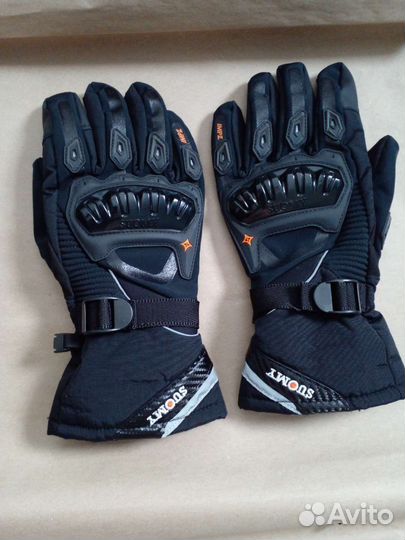 Мотоперчатки теплые