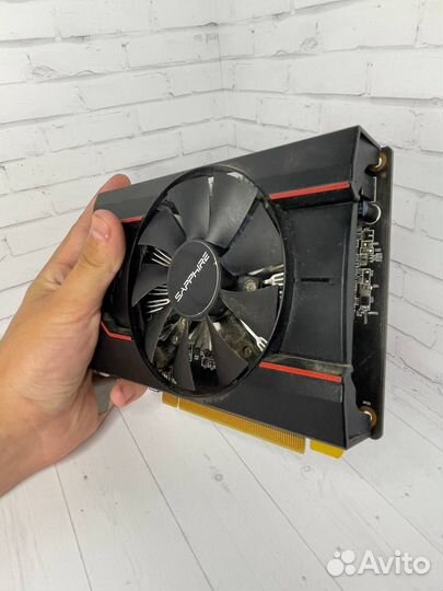 Видеокарта Sapphire RX 550 4Gb