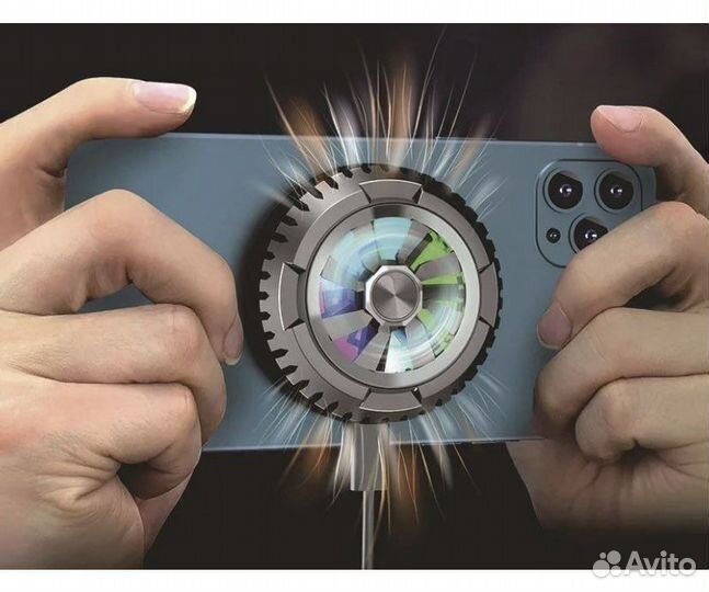 Магнитный охладитель кулер для телефона планшета