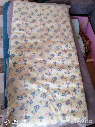 Матрас детский 120- 60 - 6 см. Б/у