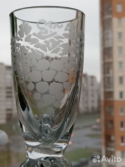 Бокал лзхс (хрусталь) -70-е года прошлого века