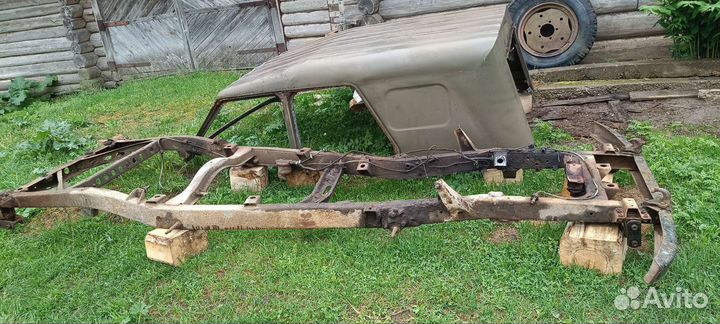 Рама и крыша УАЗ 469
