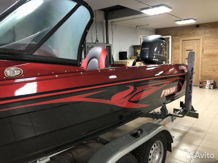 Finval 555 Fish Pro+Yamaha F175