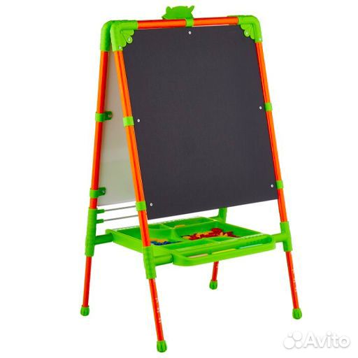 Мольберт 2х-сторонний Растущий +маниты (1-7+лет)