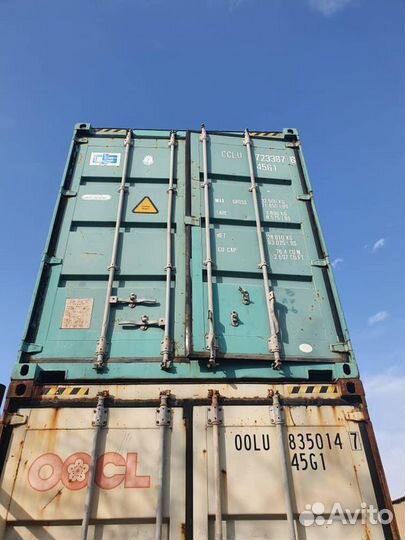 Морской контейнер 40 футов с бесплатной доставкой