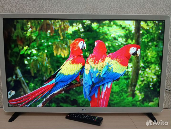 Белый SMART TV, Wi-Fi, LG 32 дюйма Full HD