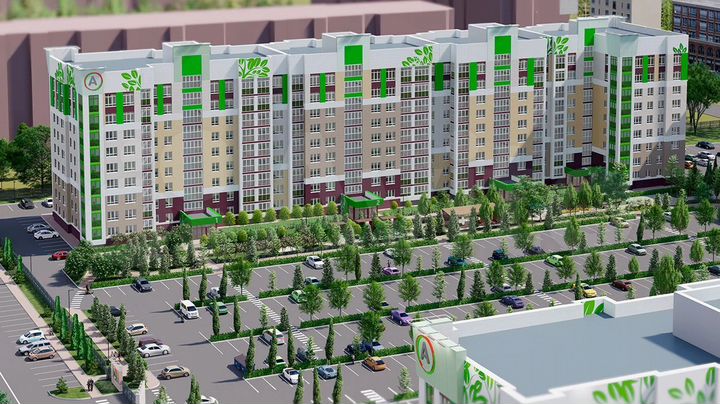 3-к. квартира, 88,9 м², 6/10 эт.