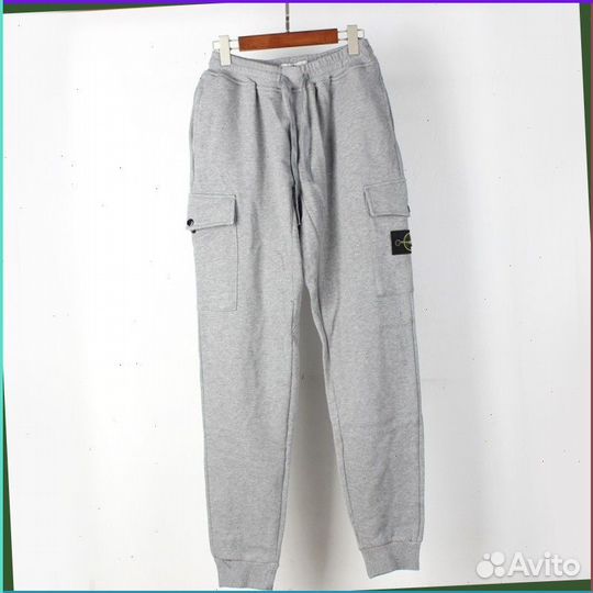 Спортивные брюки карго Stone Island (Premium качество)