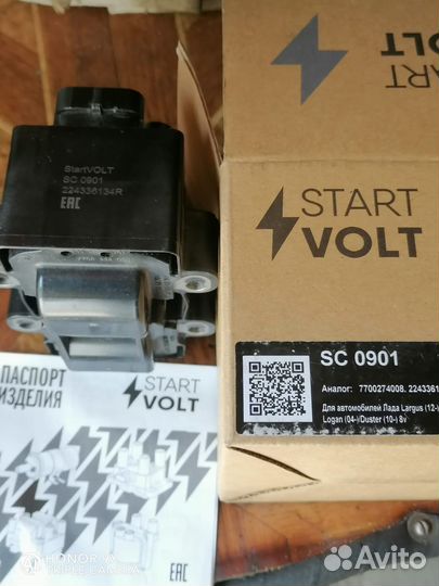 Катушка зажигания на Renault Logan