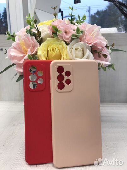 Чехол силиконовый для Samsung A72