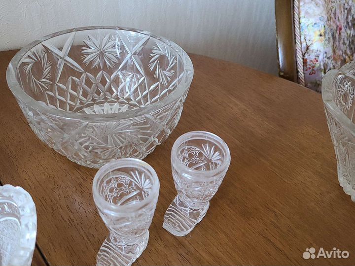 Салатник хрусталь