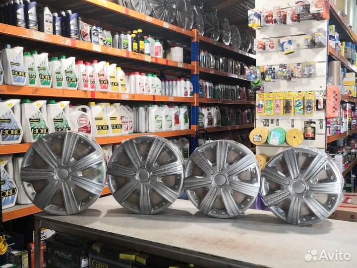 Колпаки колесные DTM R15 комплект (4 колпака)