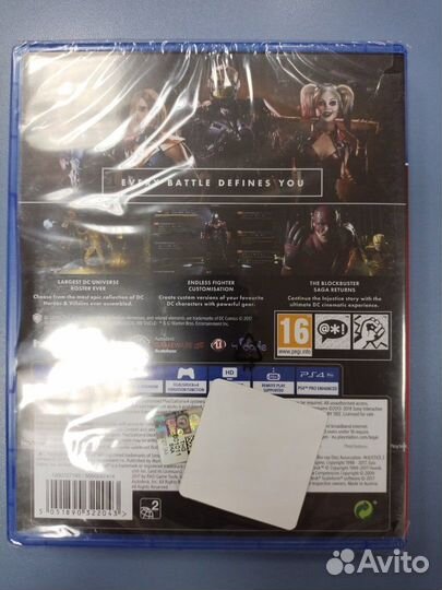 Injustice 2 игра новая для playstation PS4