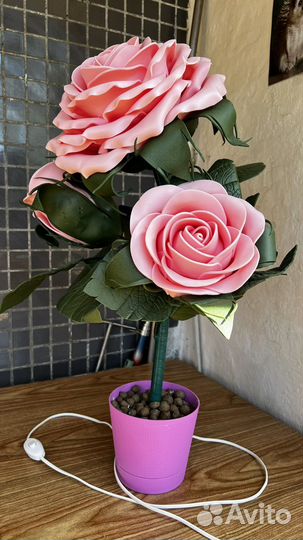 Светильник Роза из изолона