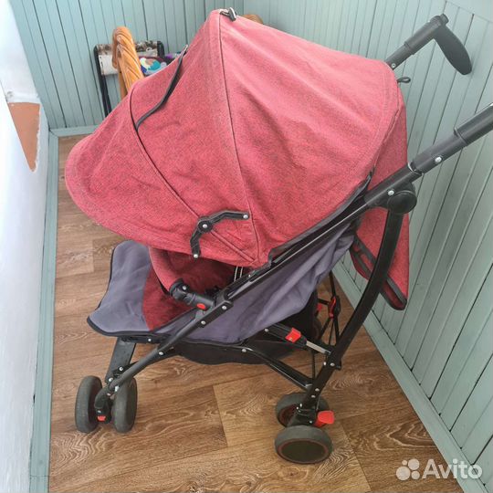 Прогулочная коляска трость бу
