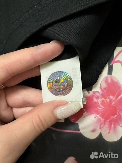 Футболка Vlone Sakura Черная