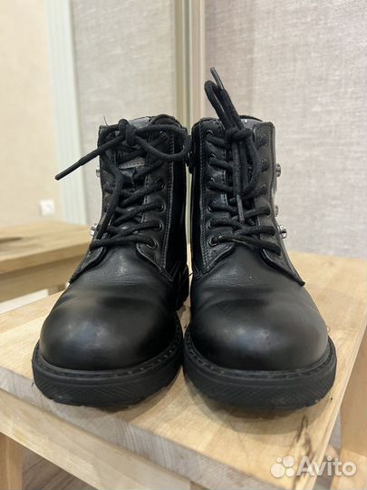 Кожаные ботинки shuzzi