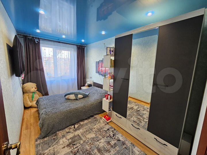 3-к. квартира, 56 м², 4/9 эт.