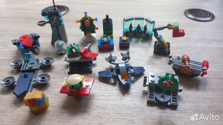 Lego предметы из Вселенной Marvel