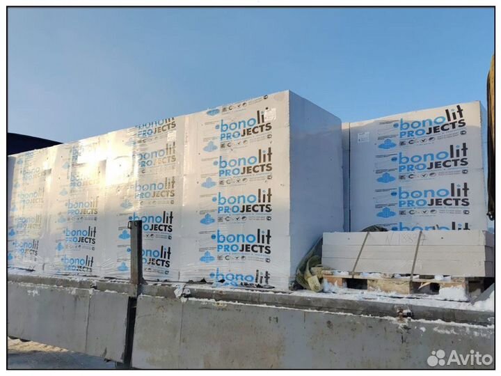 Газобетонные блоки Бонолит