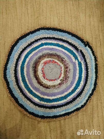 Коврики вязаные большие