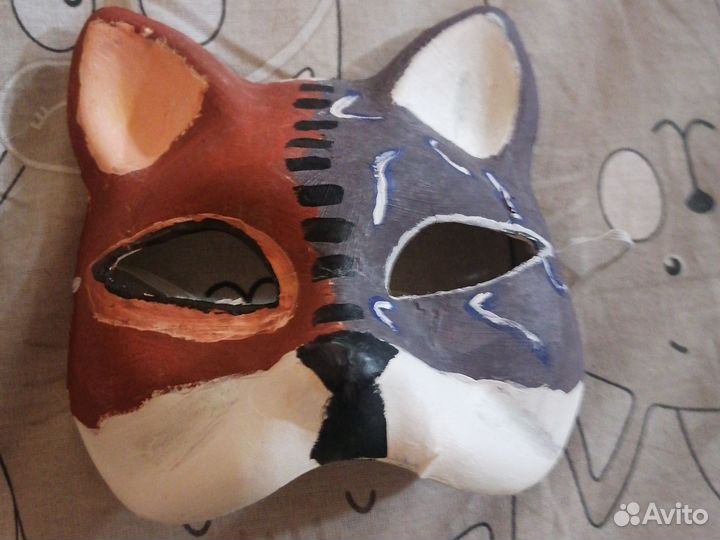 Маска кошки для квадробики