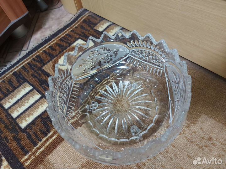 Хрустальная ваза СССР Югославия