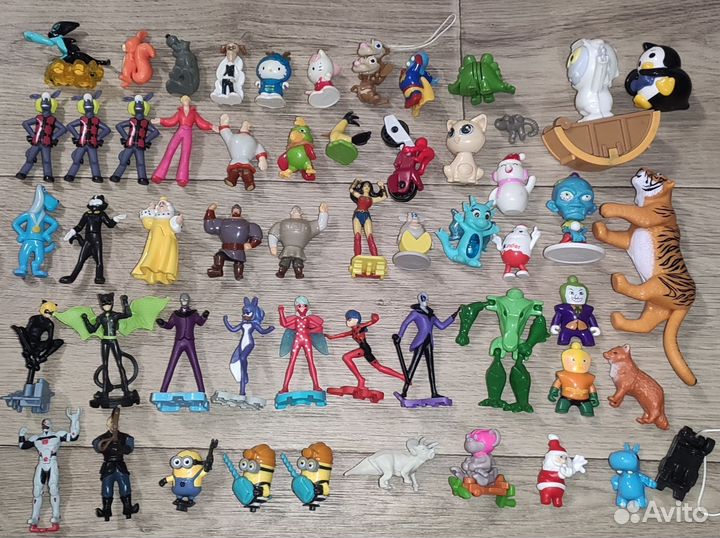 Игрушки из киндера сюрприза, цена за всё