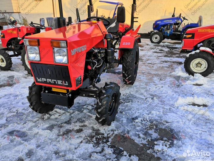 Мини-трактор УРАЛЕЦ 220, 2023