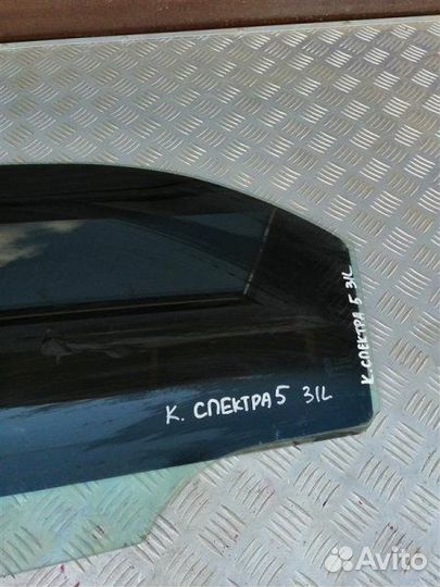 Стекло двери опускное заднее левое Kia Spectra LD