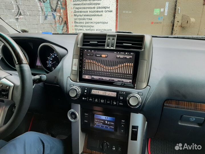Android магнитола для Toyota Prado 150, есть Teyes