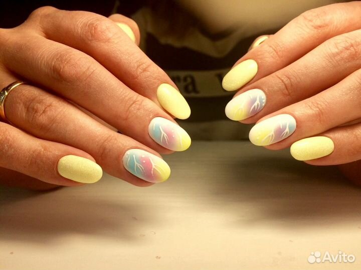 Маникюр, педикюр (аппаратный ) наращивание