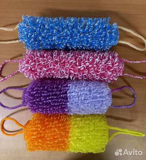 Мочалка ручной работы