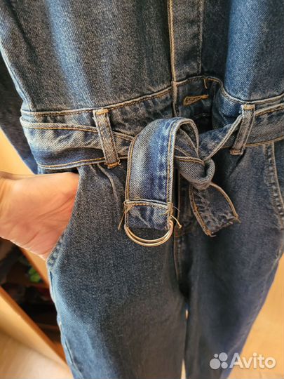 Комбинезон женский джинсовый 42 новый