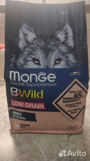 Monge bwild для собак 2.5