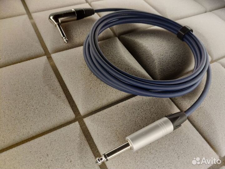 Jack 6,3 m угл. - Jack 6,3 m Кабель Tasker c803