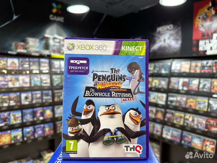 Игры для Xbox 360: Пингвины Мадагаскара
