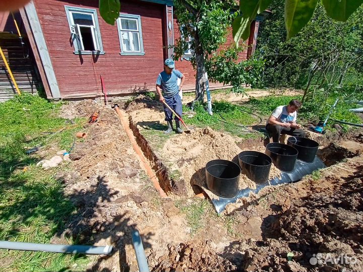 Септик для высокого уровня грунтовых вод