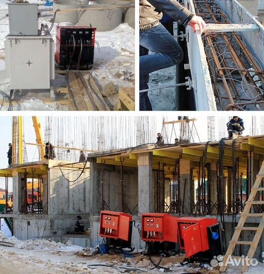 Электрик на прогрев бетона