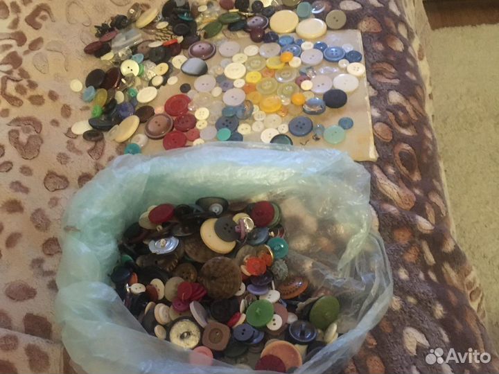 Коллекция пуговиц СССР