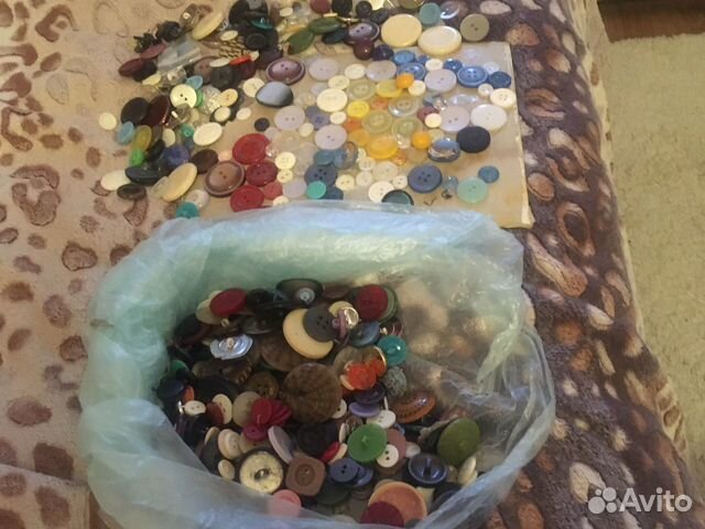 Коллекция пуговиц СССР