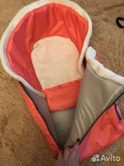 Сиденье для санок с чехлом для ног