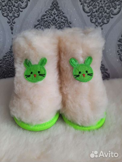 Чуни из овчины