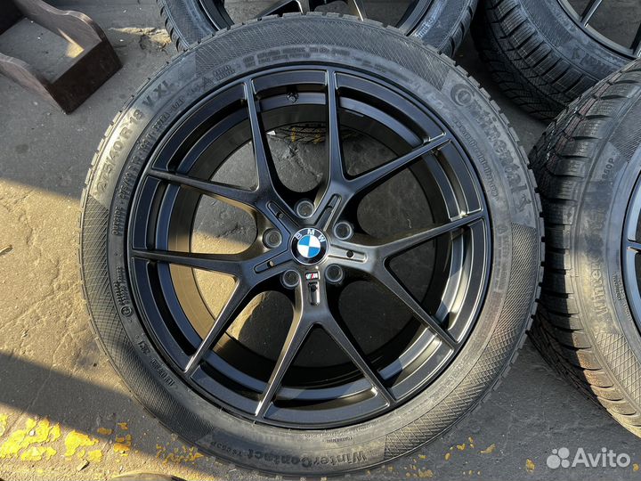 Колеса зимние для g30 бмв диски шины датчики