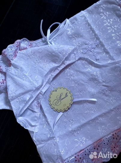 Крестильный набор для девочки Новый