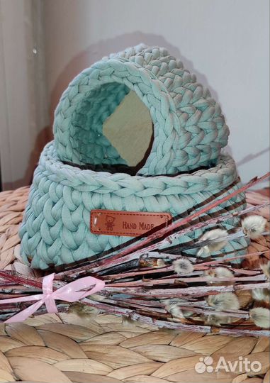 Корзина плетеная для хранения