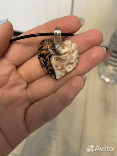 Подвеска муранское стекло