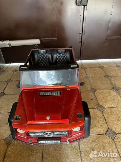 Детский электромобиль mercedes бу